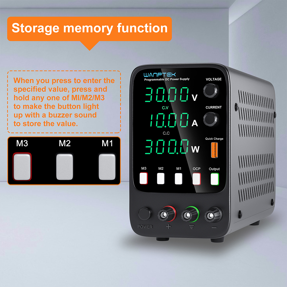 Wanptek alimentation cc réglab - Programmable Dc Power Supply 60V 10A avis et prix