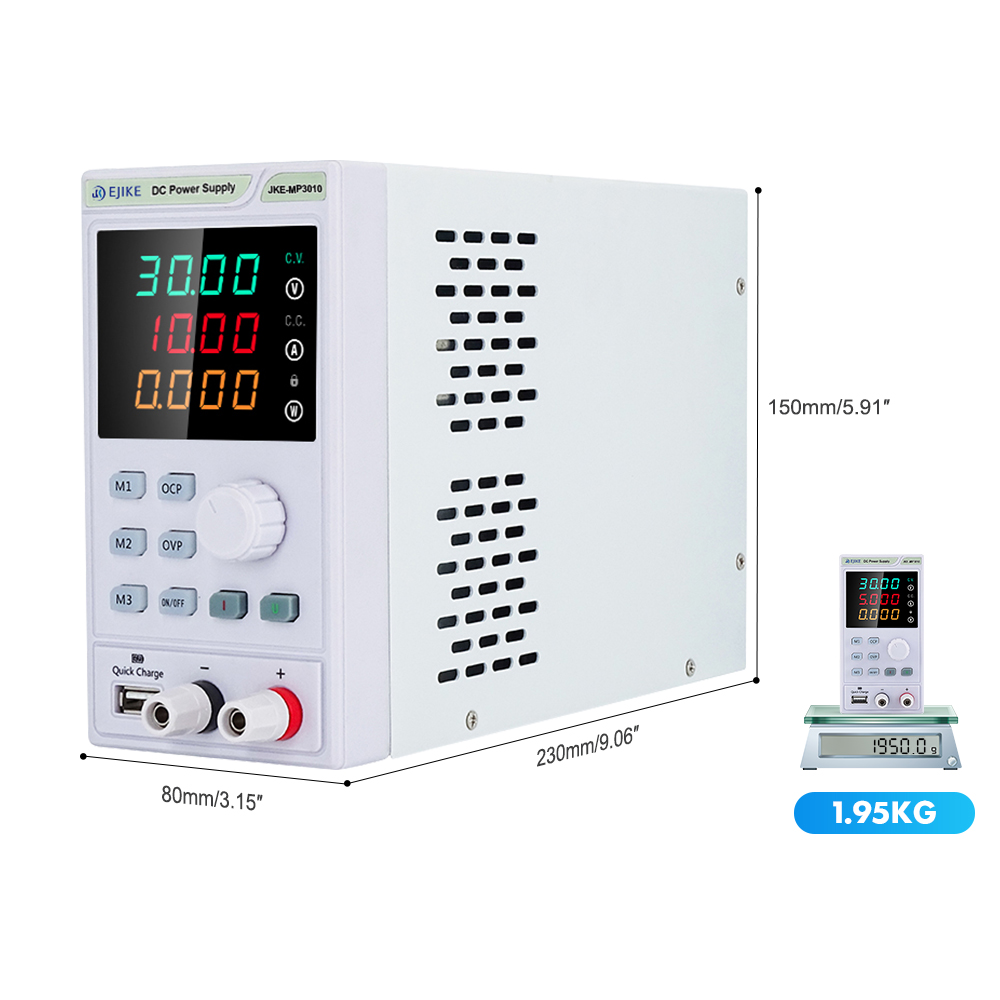 Alimentation électrique EJIKE  - Programmable Dc Power Supply 60V 10A avis et prix
